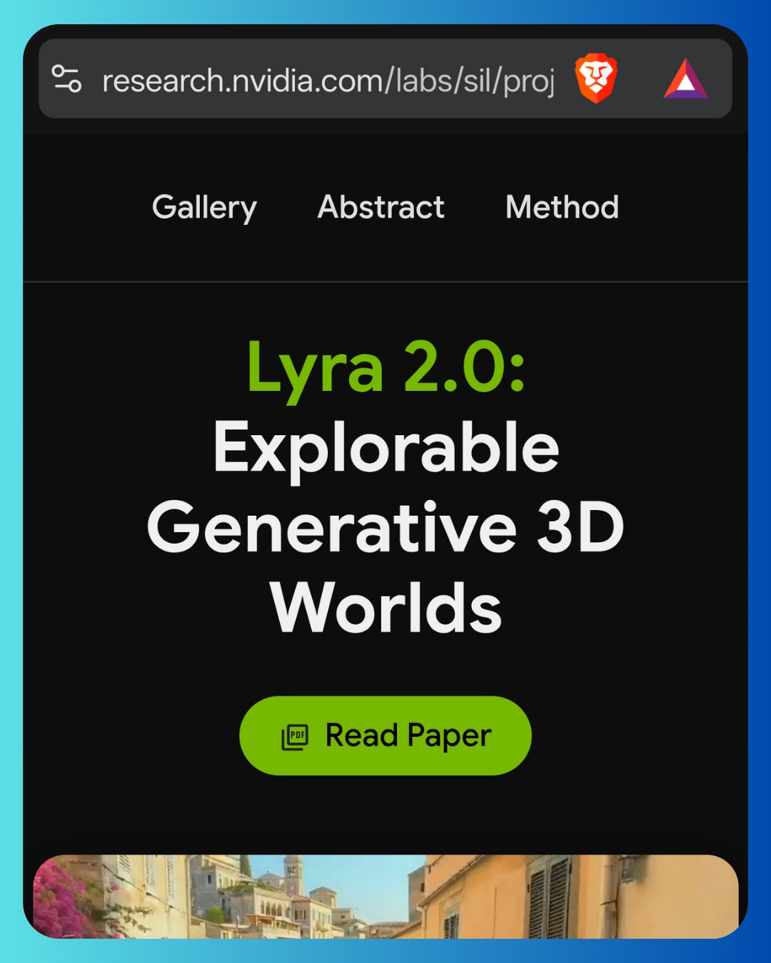 Lyra 2.0 Nvidia